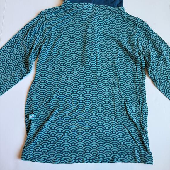 Catch A Tiger By Kickee Pants Blue Printed Bamboo Hoodie 8 - Picture 9 of 10